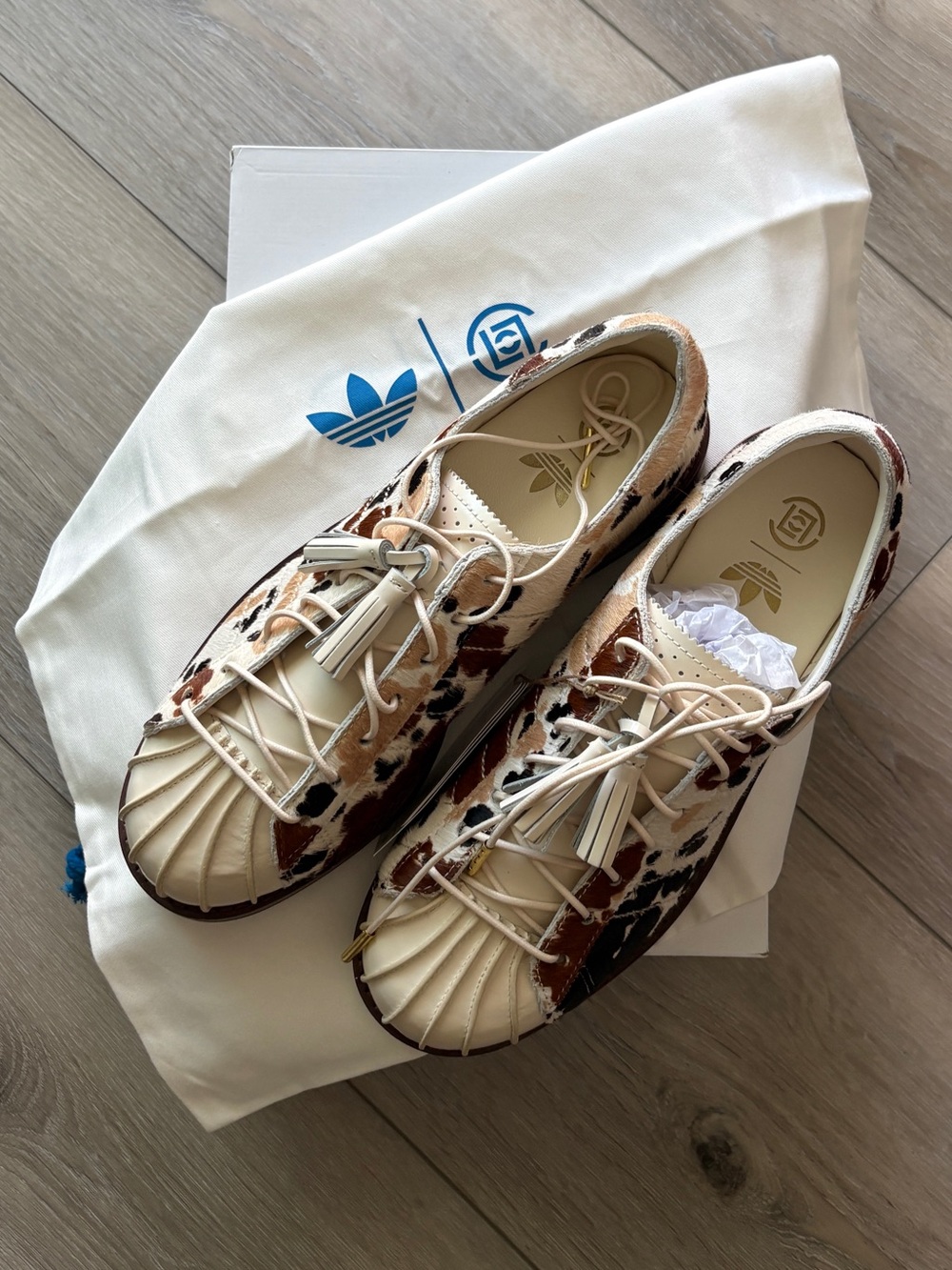 Adidas x CLOT Superstar Dress Shoe